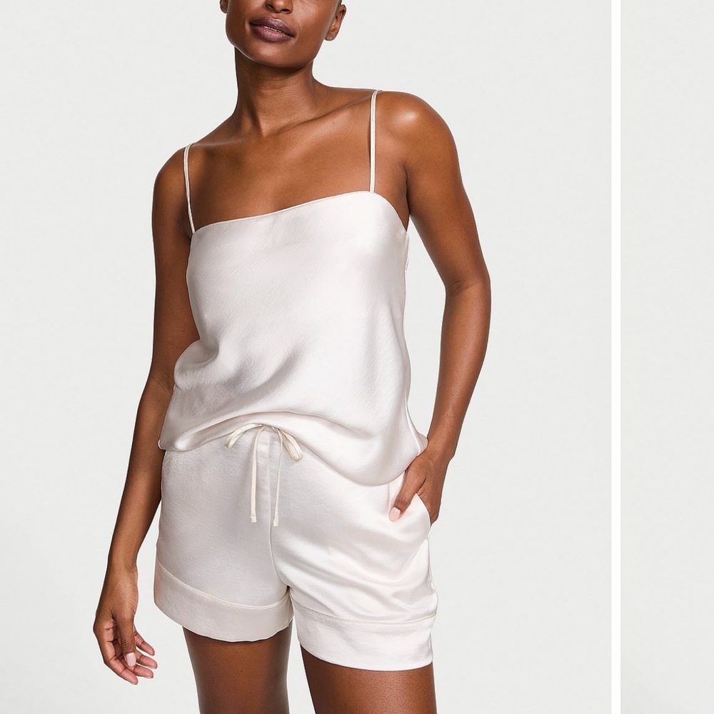 Victoria's Secret Luxe Satin Cami Set